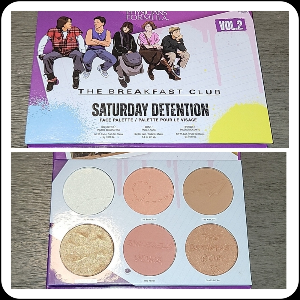 2 FOR $20. Physicians Formula X Breakfast Club Face Palette Vol. 2 - Picture 1 of 4